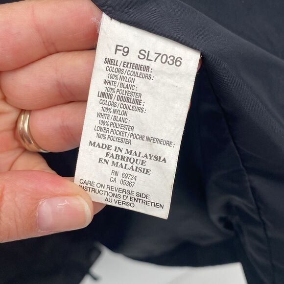 Vintage Columbia 3 in 1 Winter Jacket fleece Coat Black Teal Women's Large - Picture 6 of 12